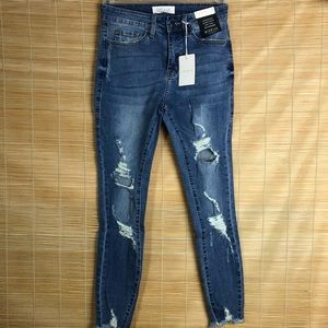 Nature midrise distressed jeans 5/26